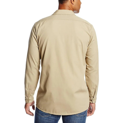 Camisa Dickies de trabajo industrial de manga larga para hombre