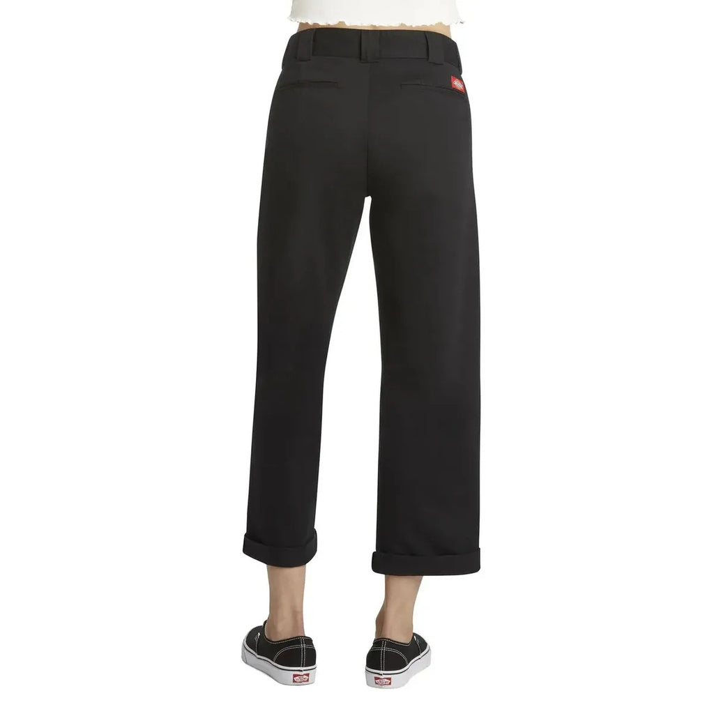 PANTALÓN CROPPED TWILL DICKIES NEGRO - MUJER