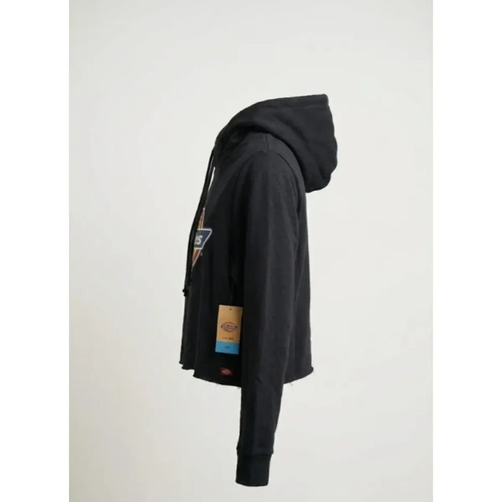 POLERA CON CAPUCHA PARA NIÑA DICKIES FLEECE DICKIES NEGRO FLC100BLK