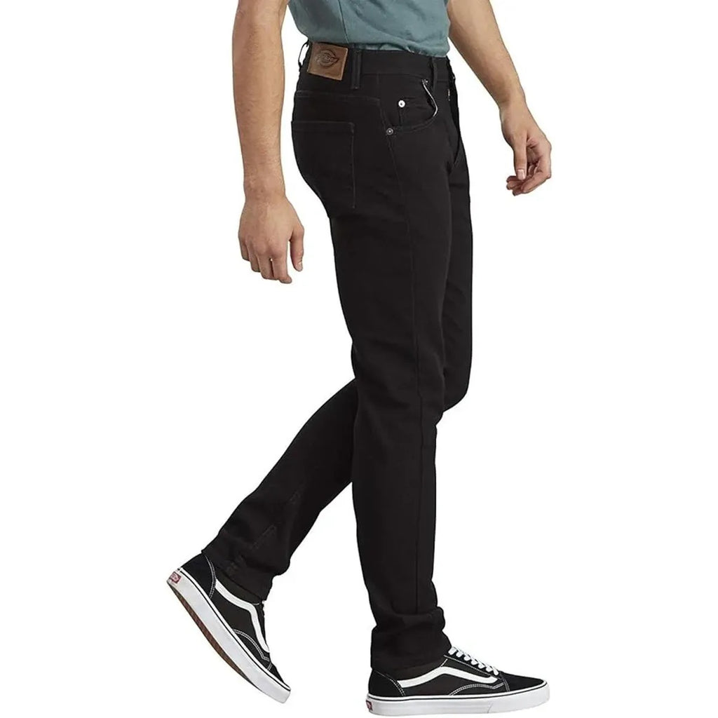 PANTALON JEAN DICKIES PITILLO PARA HOMBRE COLOR DENIM NEGRO XD712HBL