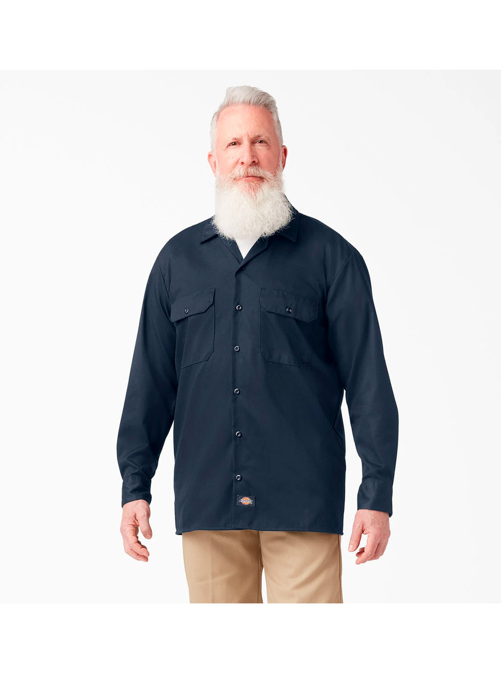 Camisa de Trabajo Dickies de Manga Larga (Corte Relaxed)