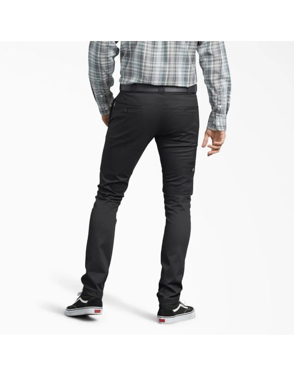 PANTALON DE TRABAJO DICKIES SKINNY FIT HOMBRE COLOR NEGRO WP801BK