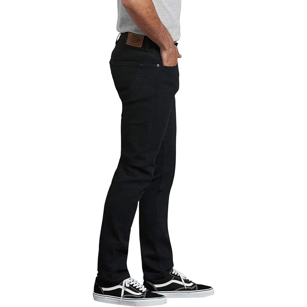 PANTALON JEAN DICKIES PITILLO PARA HOMBRE COLOR DENIM NEGRO XD712HBL