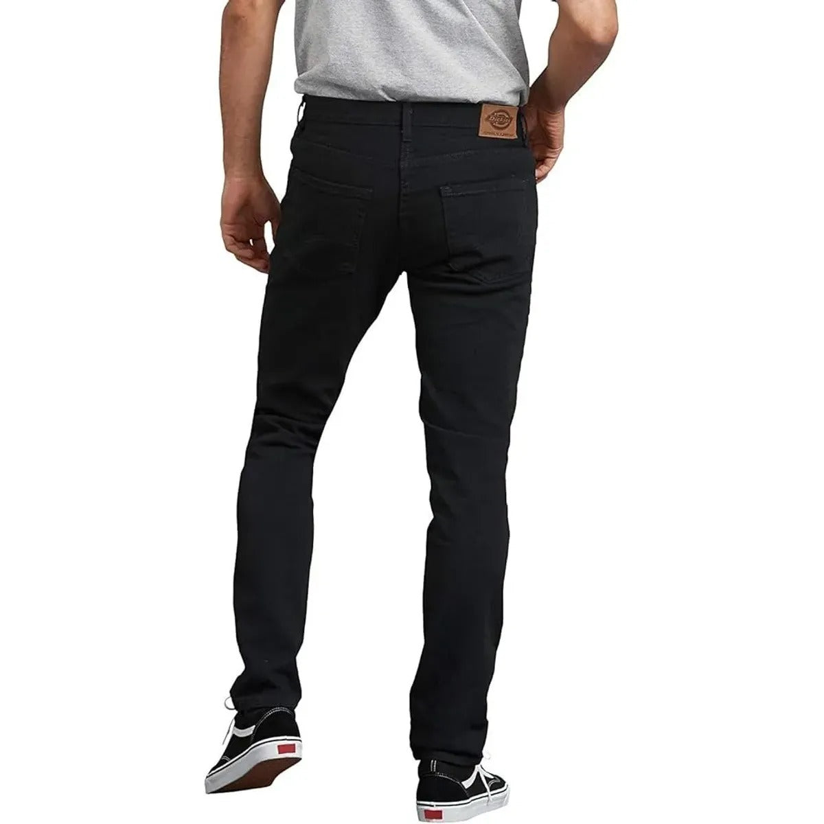 PANTALON JEAN DICKIES PITILLO PARA HOMBRE COLOR DENIM NEGRO XD712HBL