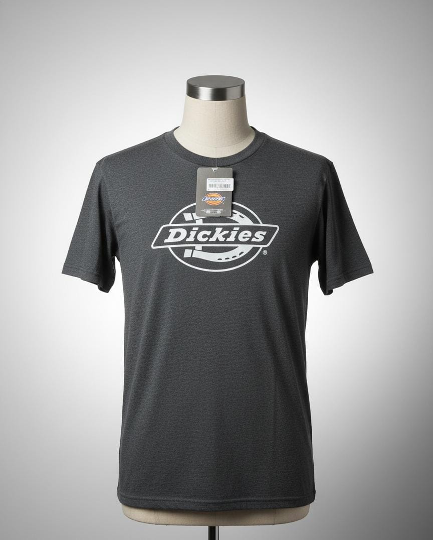 POLO DICKIES CHARCOAL DISEÑO GRAFICO