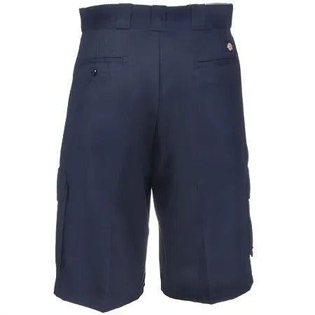 SHORT DICKIES PARA HOMBRE CON BOLSILLOS CARGO COLOR AZUL MARINO OSCURO