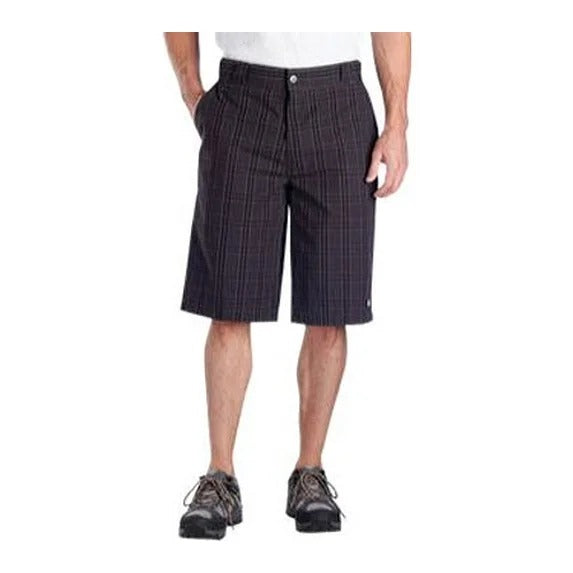 SHORT DICKIES A CUADROS COLOR CARBON CHARCOAL HOMBRE