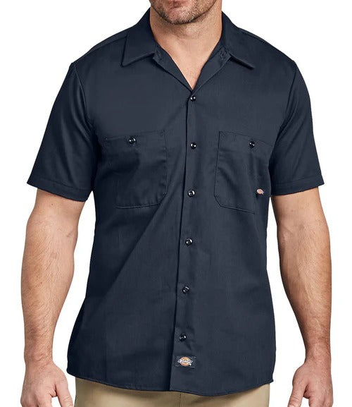CAMISA MANGA CORTA DICKIES AZUL MARINO
