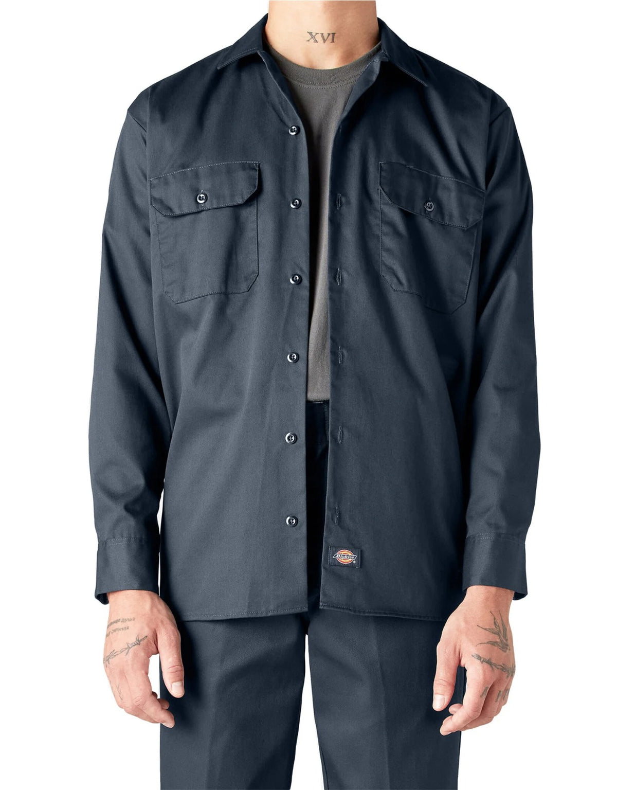 Dickies - Camisa de trabajo manga larga