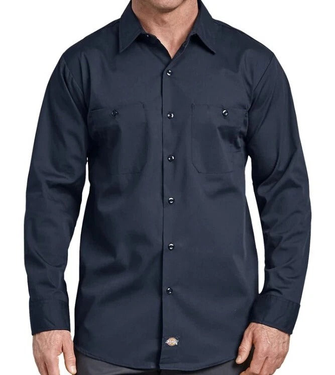 Camisa de rendimiento ventilada Dickies para hombre manga larga