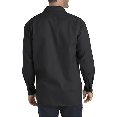 Camisa de trabajo de sarga de manga larga y corte relajado FLEX