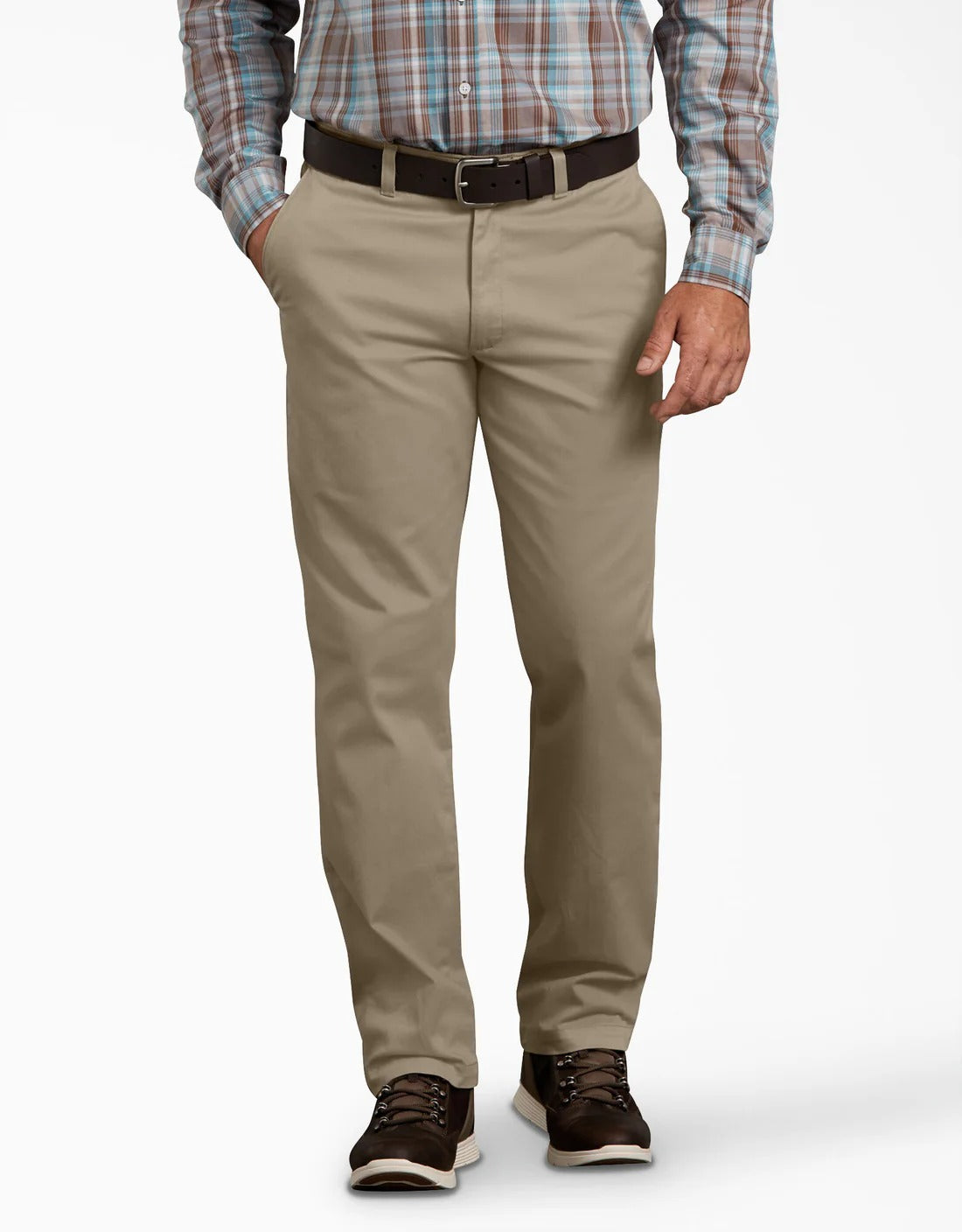 PANTALON ESTILO CHINO DICKIES PARA HOMBRE LAVADO REGULAR COLOR ARENA