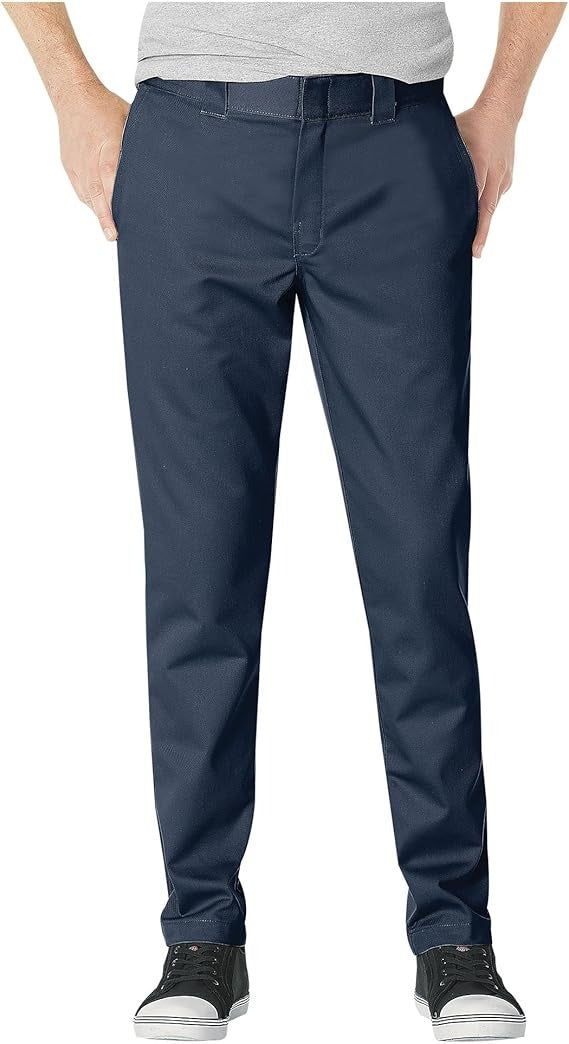 PANTALÓN DE TRABAJO DICKIES SLIM FIT  HOMBRE -AZUL MARINO OSCURO