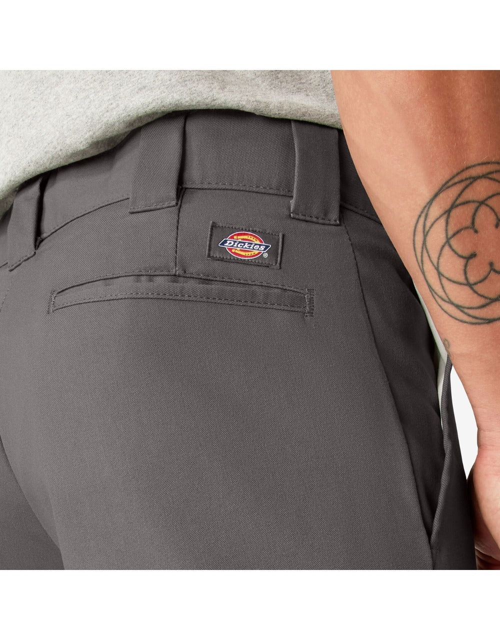 PANTALÓN CARGO DICKIES HOMBRE PIERNA RECT ELASTIC GRIS GRAVA