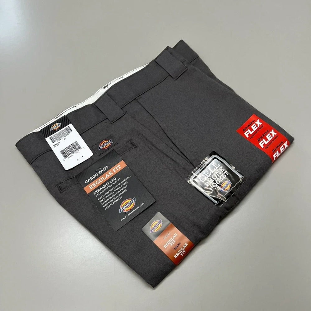 PANTALÓN CARGO DICKIES HOMBRE PIERNA RECT ELASTIC GRIS GRAVA