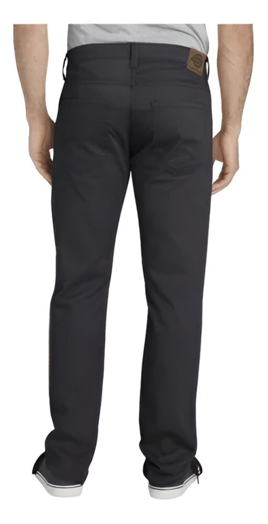 PANTALON  DICKIES PARA HOMBRE CON BOLSILLOS COLOR NEGRO ENJUAGADO