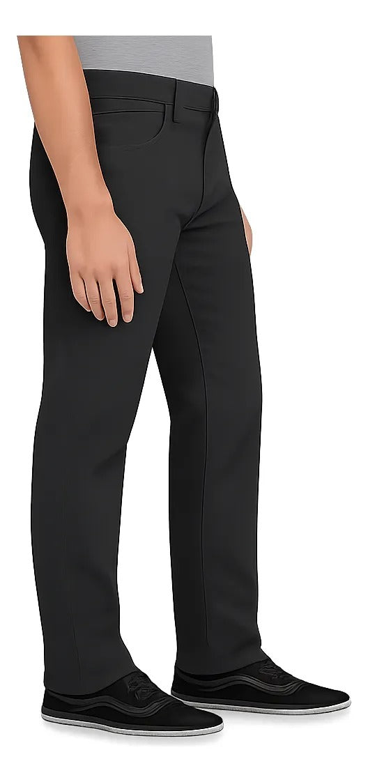 PANTALON  DICKIES PARA HOMBRE CON BOLSILLOS COLOR NEGRO ENJUAGADO