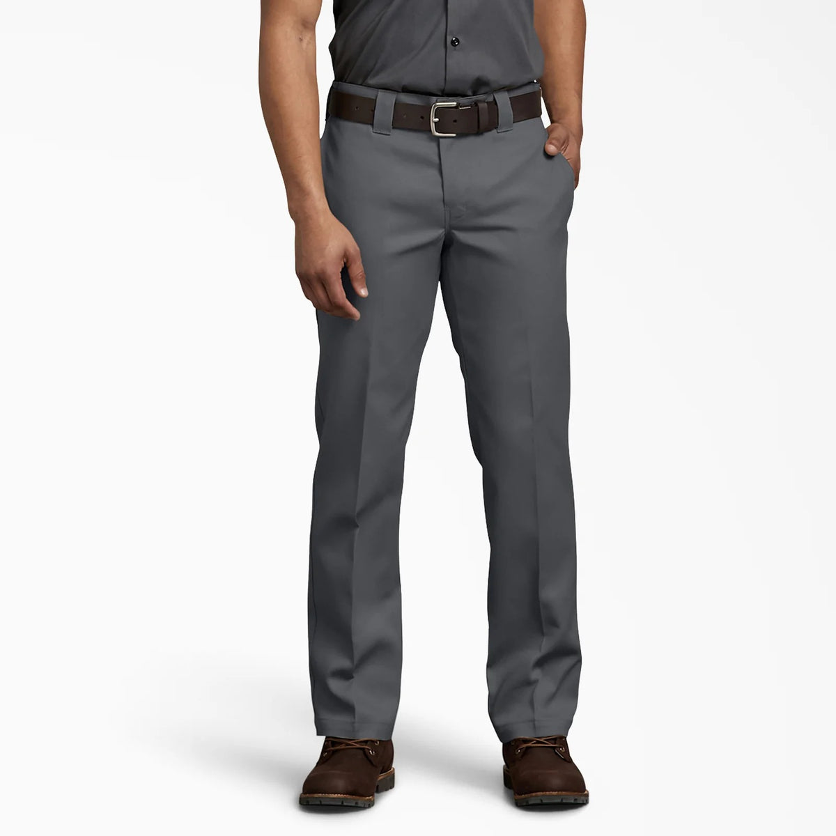 PANTALON DE TRABAJO DICKIES PARA HOMBRE CON BOLSILLOS COLOR CARBON