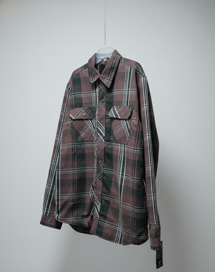 CASACA CAMISA DICKIES HOMBRE SNAP FRONT-NEGRO CUADROS TJ200PVL