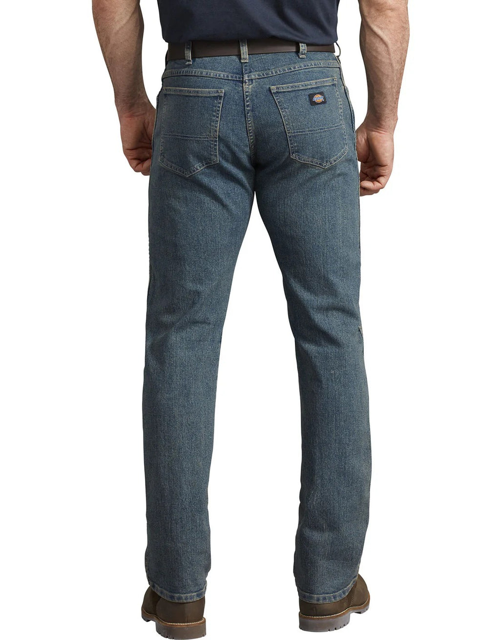 PANTALON JEAN DICKIES  5 BOLSILLOS FLEX HOMBRE -TEÑIDO CAQUI