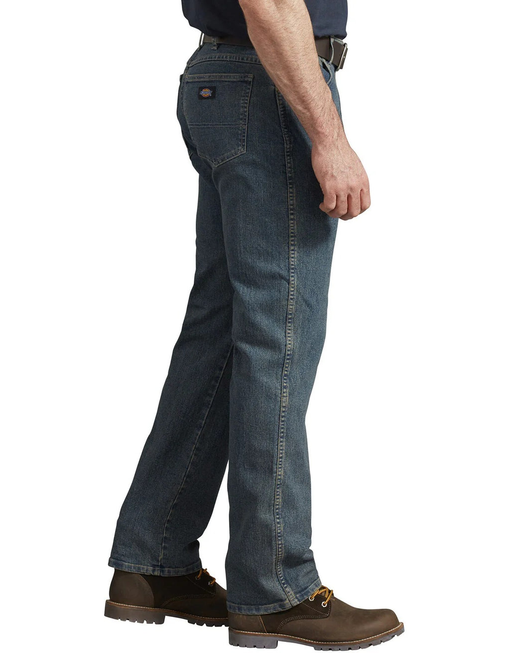PANTALON JEAN DICKIES  5 BOLSILLOS FLEX HOMBRE -TEÑIDO CAQUI