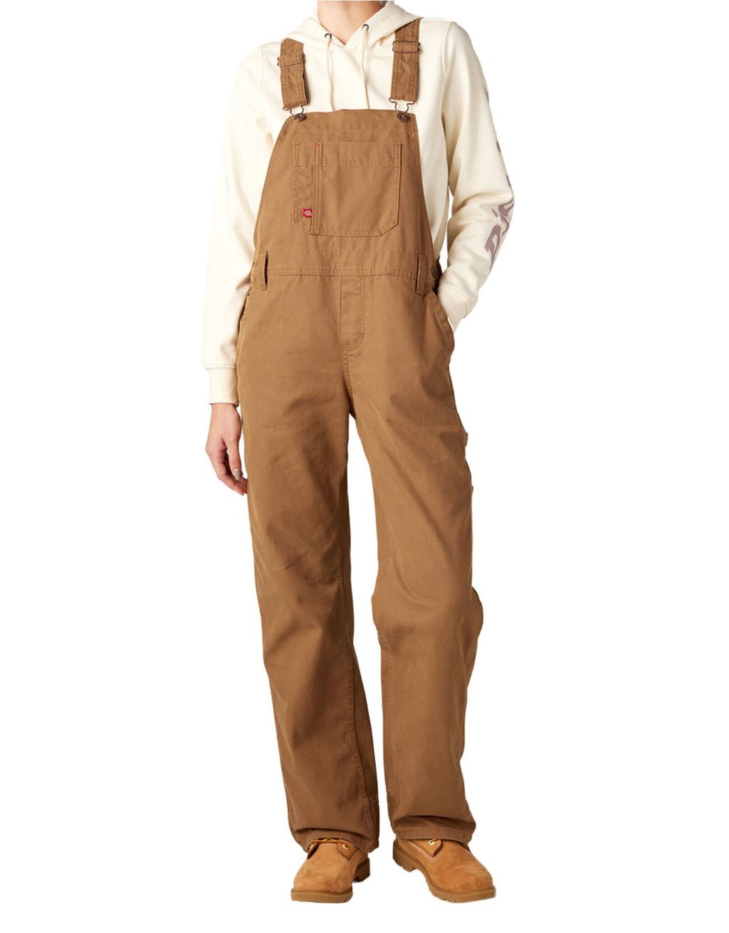 OVEROL DICKIES MUJER COLOR  MARRON CLARO