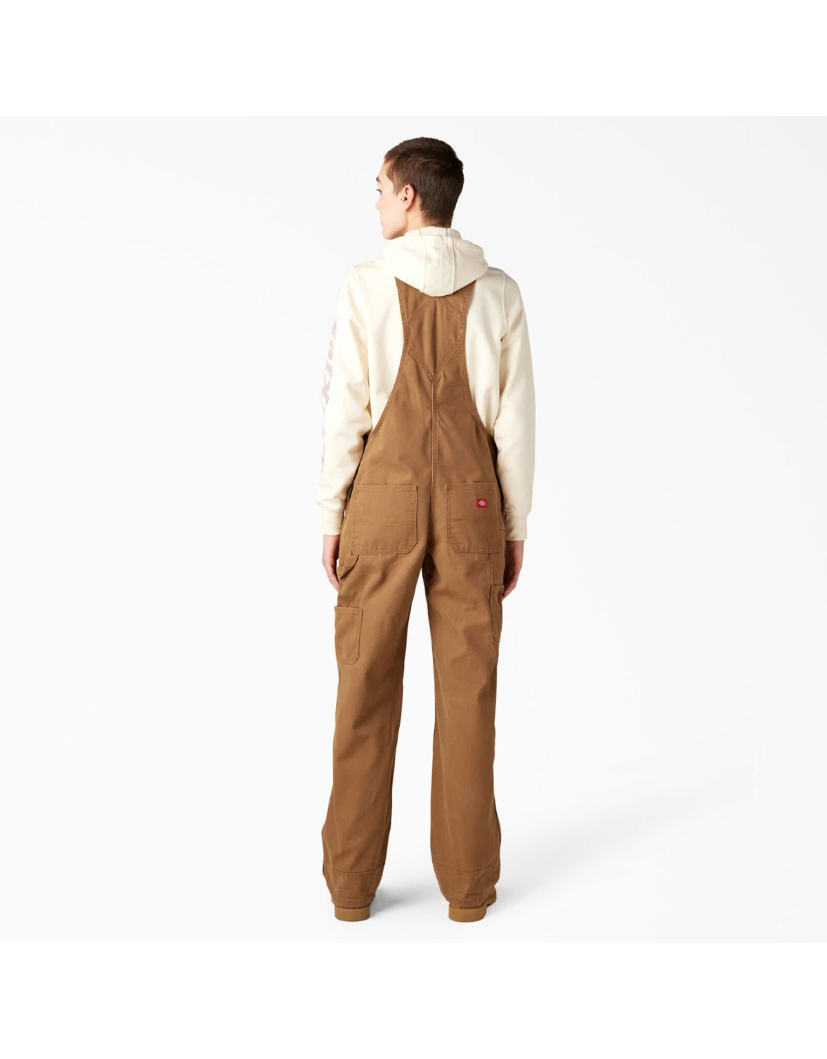 OVEROL DICKIES MUJER COLOR  MARRON CLARO
