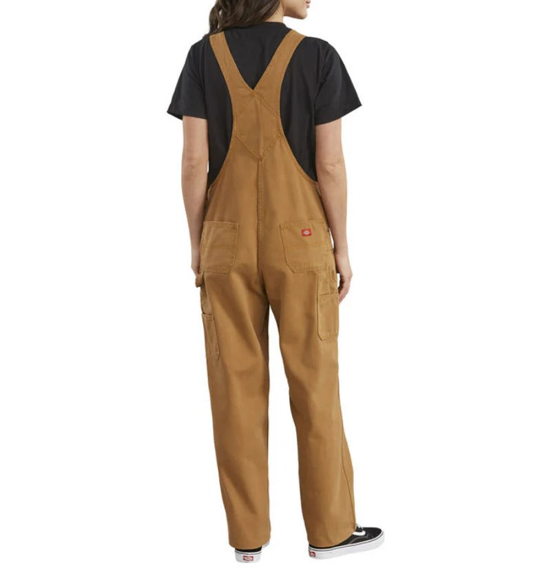 OVEROL DICKIES MUJER COLOR  MARRON CLARO