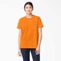 POLO DICKIES MUJER MANGA CORTA NARANJA