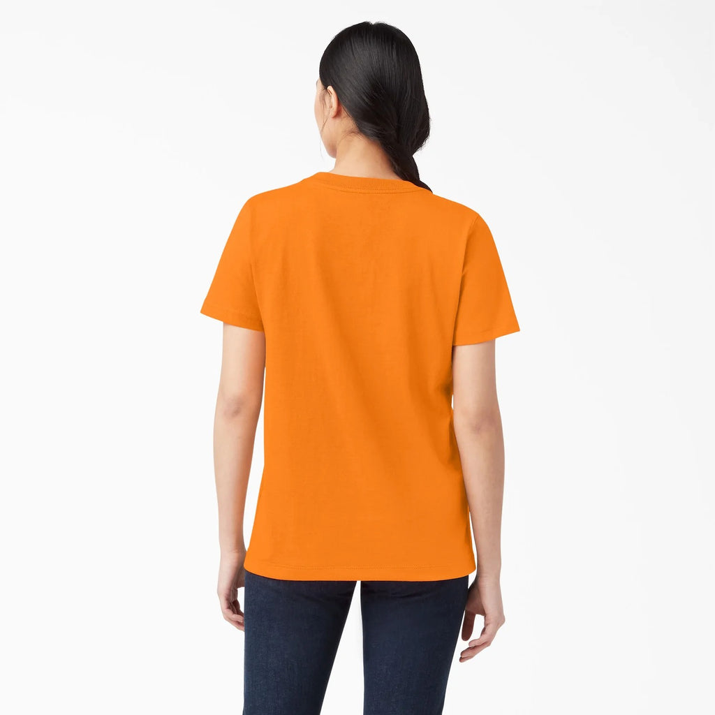 POLO DICKIES MUJER MANGA CORTA NARANJA