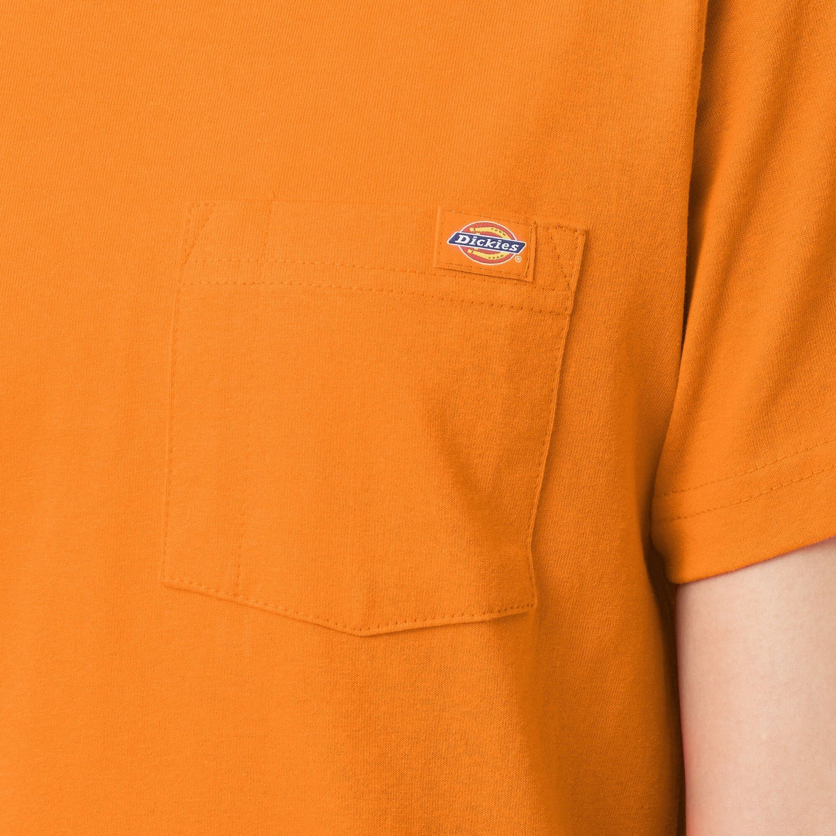 POLO DICKIES MUJER MANGA CORTA NARANJA