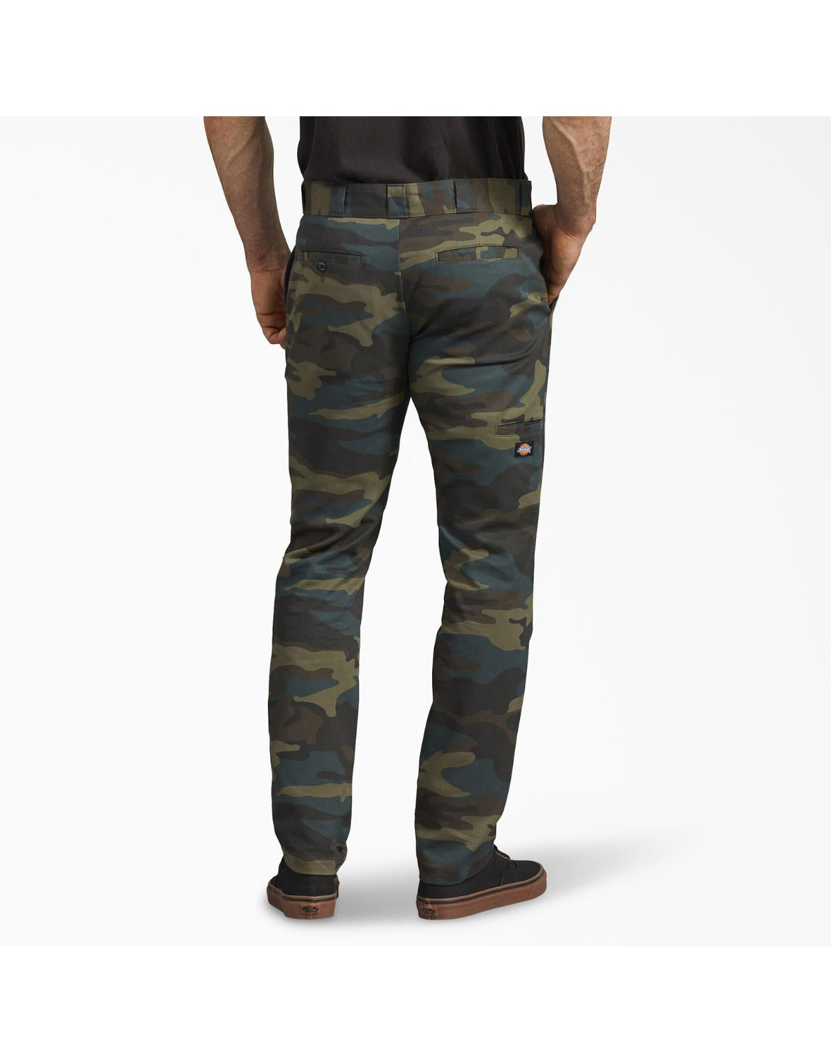 PANTALON DE TRABAJO DICKIES SKINNY FIT HOMBRE  CAMUFLAJE VERDE