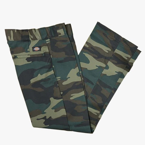 PANTALON DE TRABAJO DICKIES SKINNY FIT HOMBRE  CAMUFLAJE VERDE