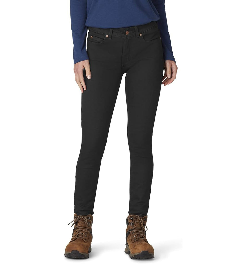 PANTALÓN DICKIES MUJER JEAN PERFECT SHAPE SKINNY LEG STRETCH NEGR LAVADO