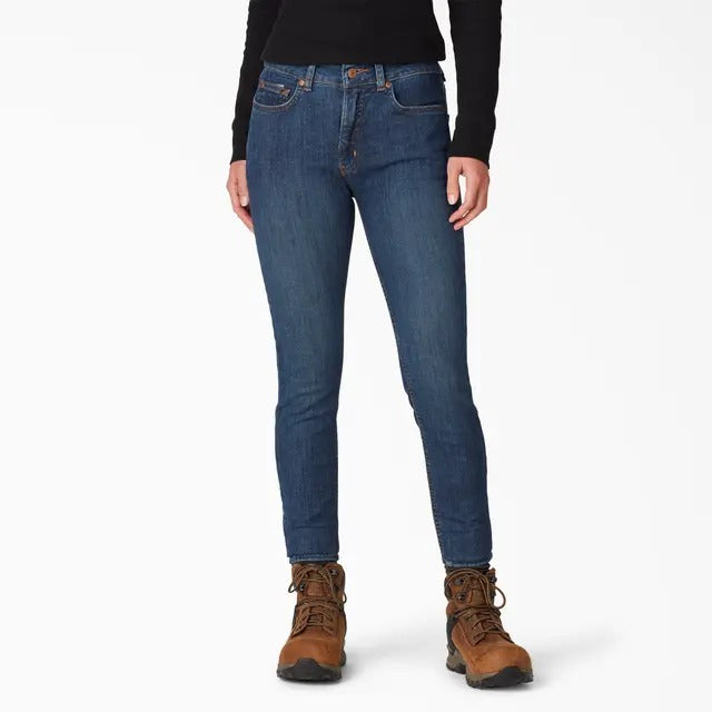 PANTALÓN MUJER JEAN PERFECT SHAPE SKINNY LEG STRETCH AZUL CLAR0