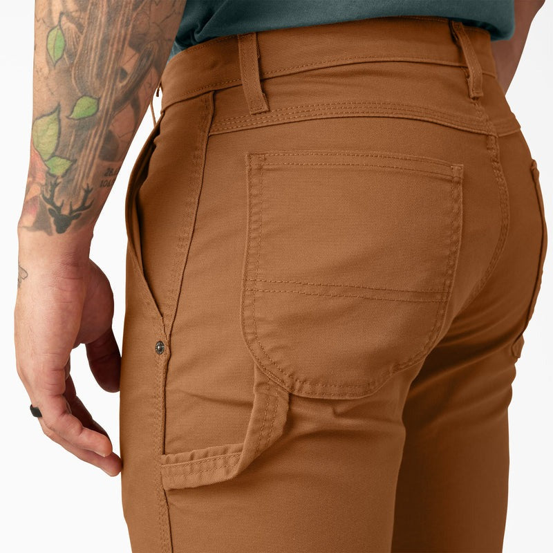 PANTALÓN  JEAN CARPINTERO PARA HOMBRE COLOR MARRÓN PATO Stonewashed