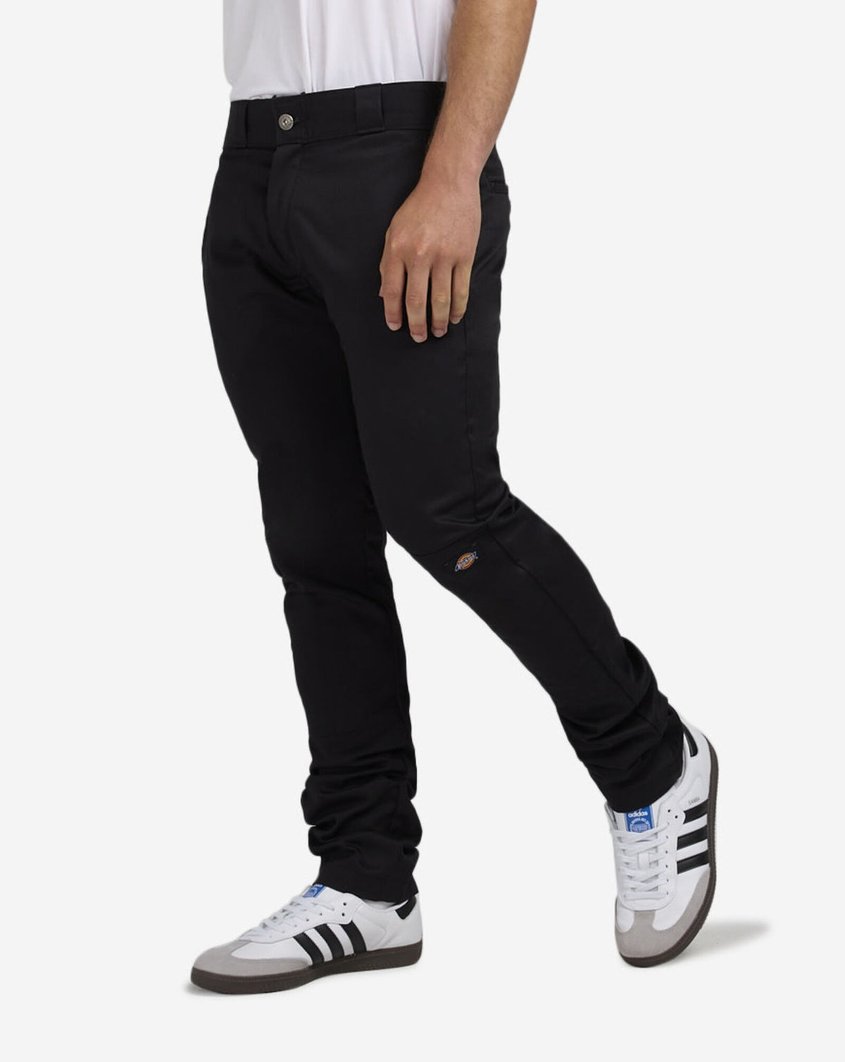 Pantalon Dickies Skinny Ajustados Con Doble Rodilla Negro