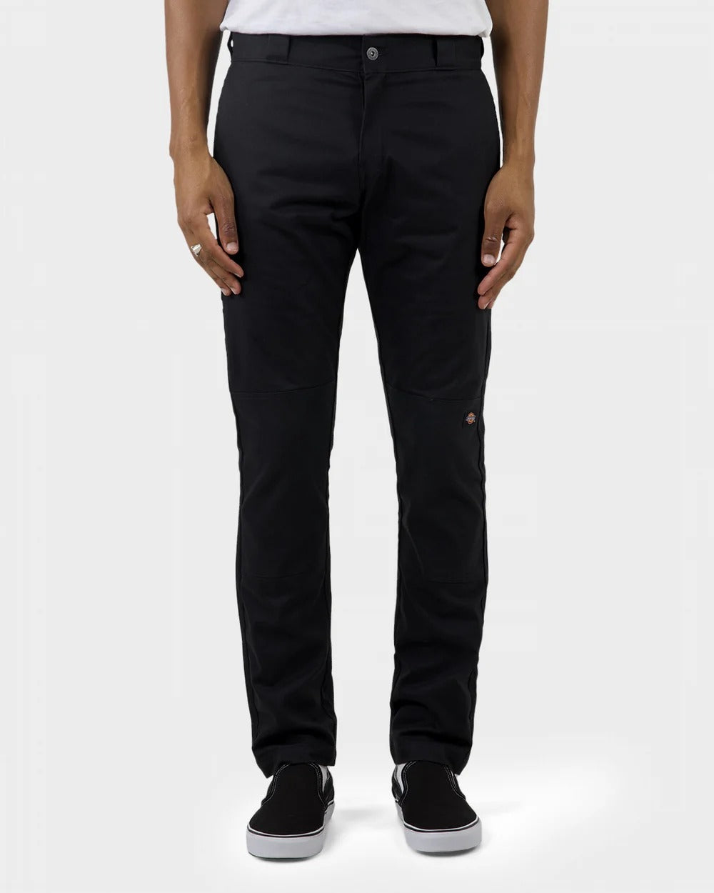 Pantalon Dickies Skinny Ajustados Con Doble Rodilla Negro