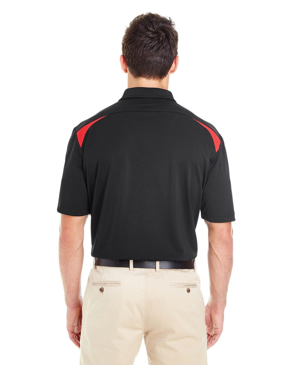 CAMISERO MANGA CORTA DICKIES PARA HOMBRE COLOR NEGRO CON DETALLES ROJOS