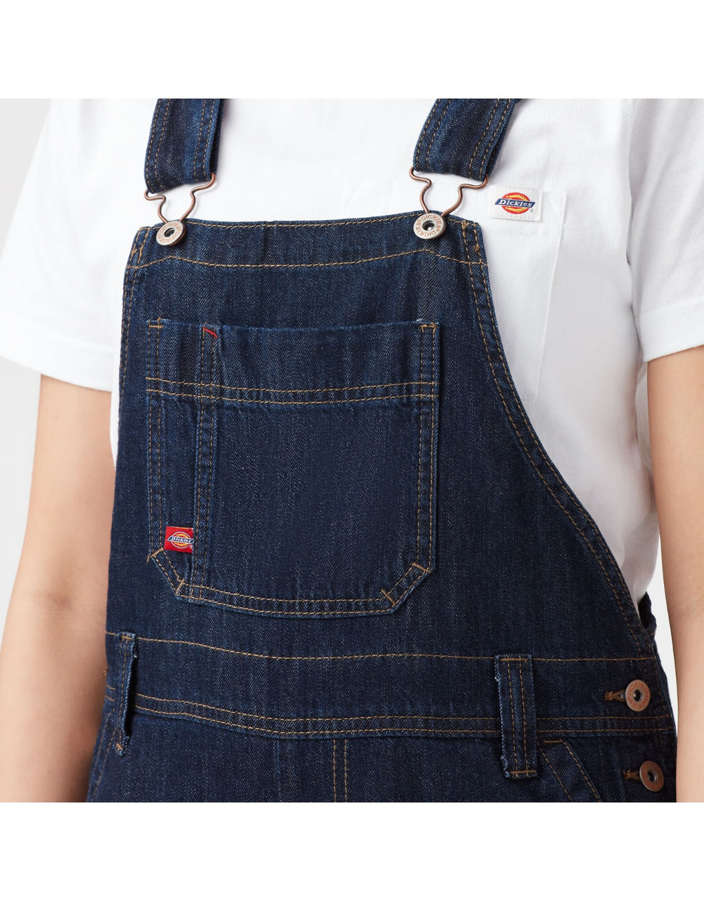 OVEROL DICKIES MUJER COLOR  AZUL INDIGO OSCURO