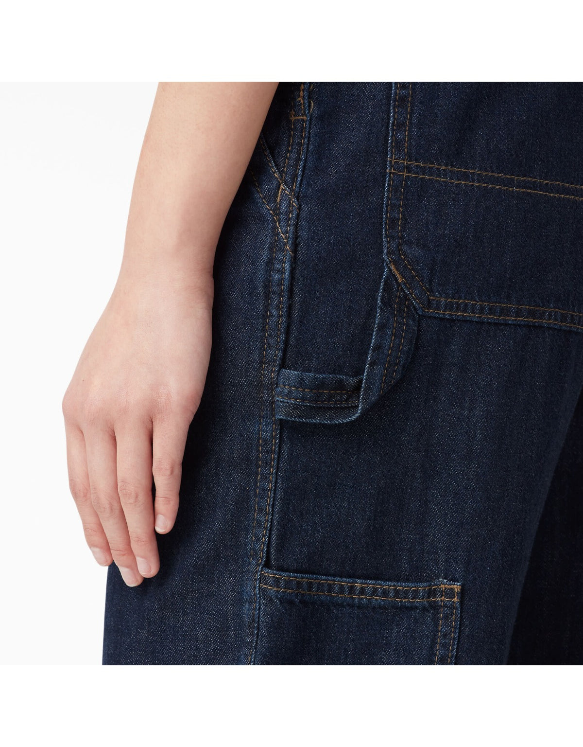 OVEROL DICKIES MUJER COLOR  AZUL INDIGO OSCURO