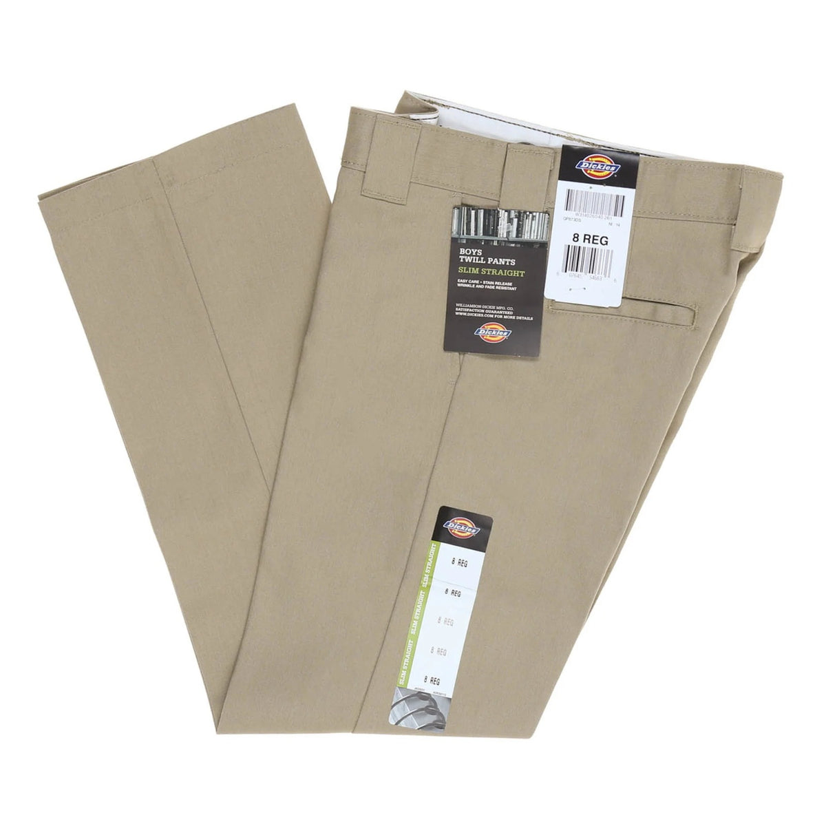 PANTALON SLIM FIT DICKIES COLOR DESERT CAQUI NIÑO