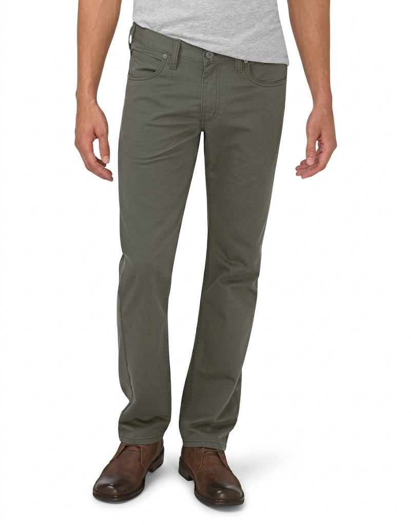 PANTALÓN DICKIES PIERNAS CONICAS DE HOMBRE COLOR VERDE MUSGO LAVADO XD814SMS