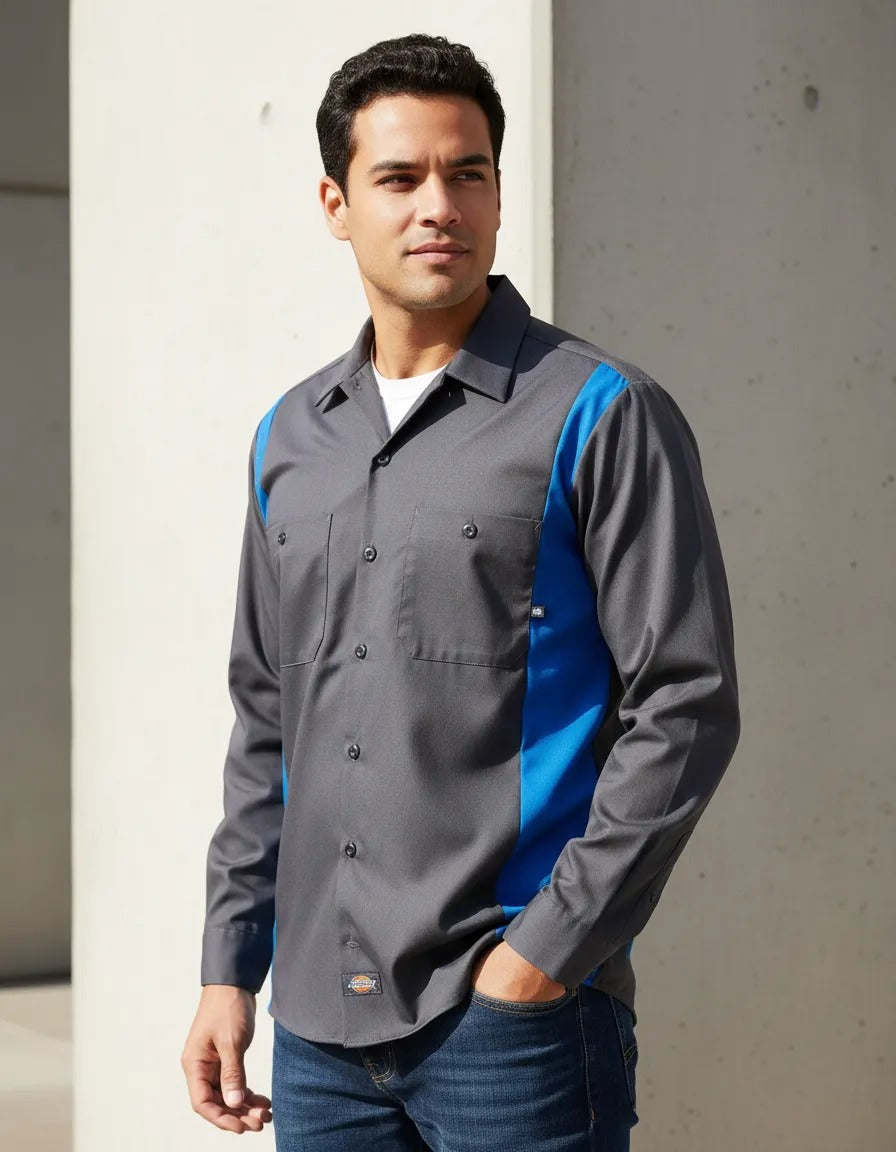 Camisa de trabajo Dickies Occupational Workwear manga larga