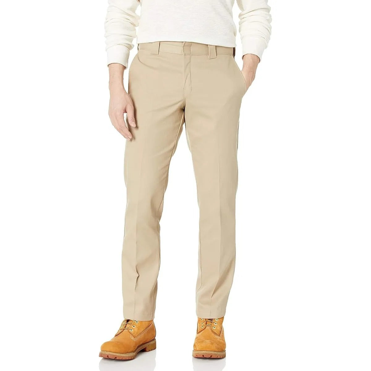 PANTALON DICKIES FLEX SLIM PARA HOMBRE COLOR ARENA 830FDS  