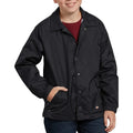 CASACA PARA NIÑO DICKIES NYLON CIERRE FRONTAL- NEGRO