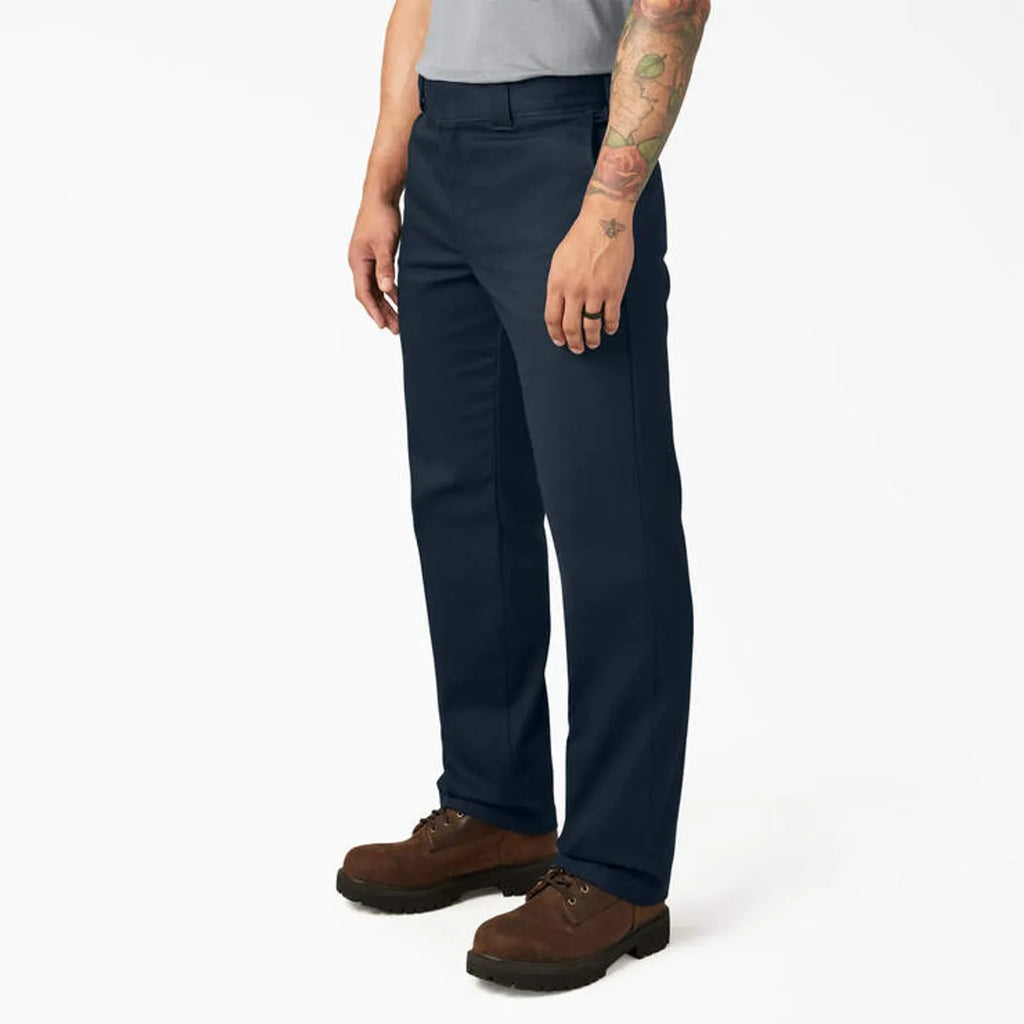 PANTALON DE TRABAJO DICKIES PARA HOMBRE CON BOLSILLOS COLOR AZUL MARINO OSCURO 874FDN 