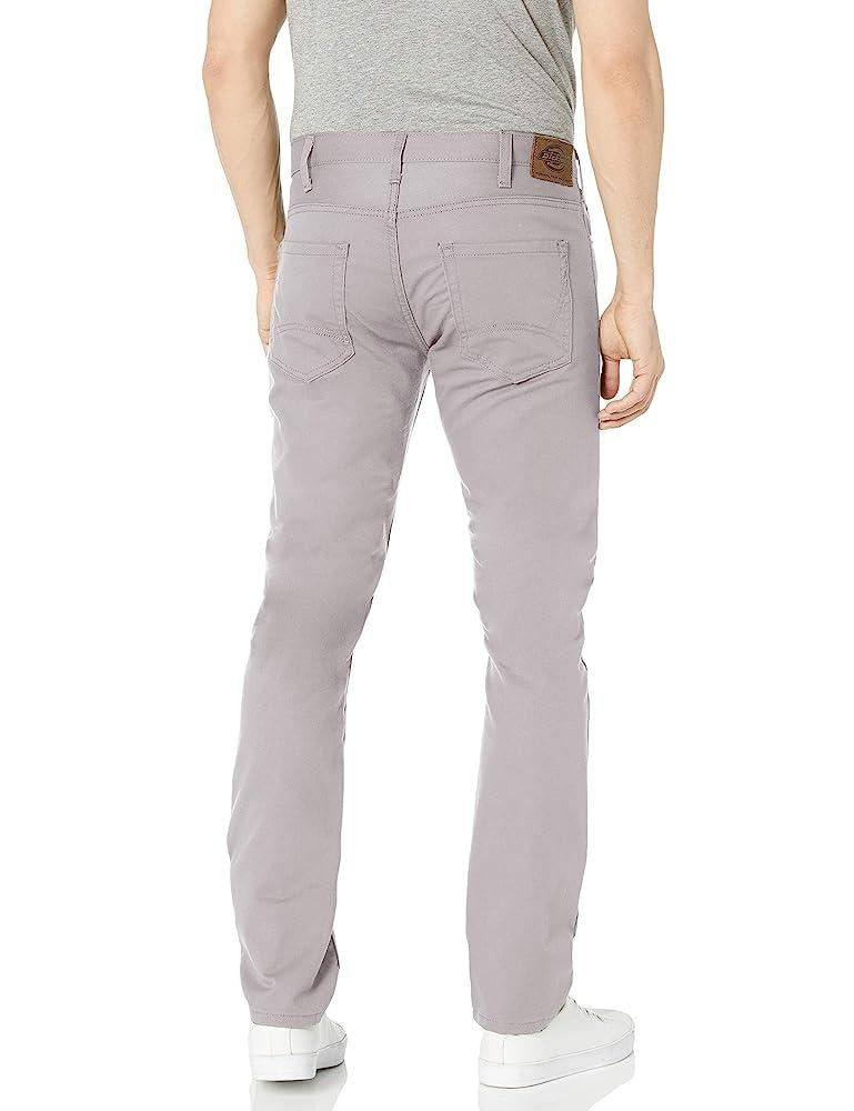 PANTALÓN DICKIES PIERNA CONICA DE HOMBRE COLOR  PLATA