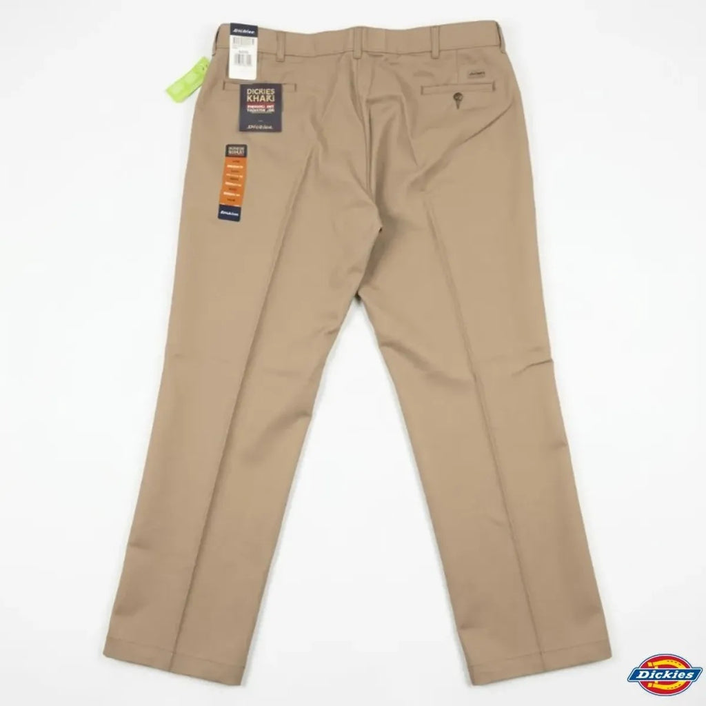 PANTALON DICKIES PIERNA CONICA PLANA DE HOMBRE COLOR MARRON