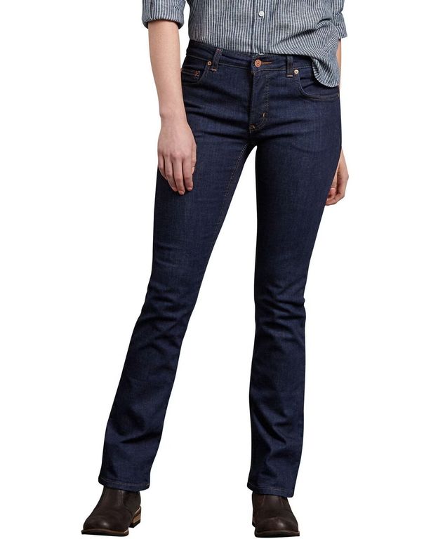 PANTALÓN MUJER JEAN PERFECT SHAPE BOOTCUT LEG STRETC /AZUL OSCURO FD147RNB